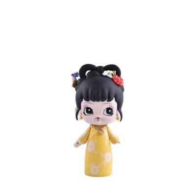 China Antique Chinese Style Four Styles Assembled Action Figures Toy Cute Mini Doll Toys Cartoon Assembled Anime Figures for sale