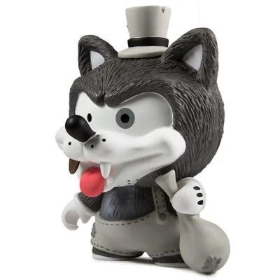 China Animal Figure Toy Cartoon Wolf Toy Figure Customized Designer Custom Made Vinyl Figure Cartoon Toy OEM Anime for sale