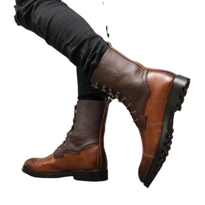 China Insulative China Shoe Manufacturer Boots High Cut High Quality Thermal Shoes Lace Up Martin Boots Latest Custom Logo Mens Boots for sale