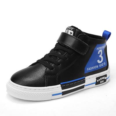 China 2022 fashionable flat brand high quality thick unique sport shoes high top casual sneakers air breathable kids hot wholesale for sale