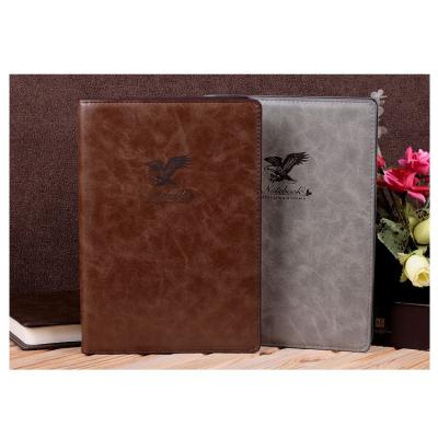 China Hardcover Manufacturers Lead New Creative High-Grade PU Leather Notebook Customized Logo Customized Notepad for sale