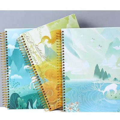 China Wholesale Watercolor Notebook Hardcover Manufacturers Chinese Style B5 Custom Logo for sale