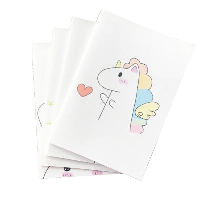 China White Sewing Custom Printed Wholesale Yarn Animals Background Logo Custom Notebook Manufacturing for sale