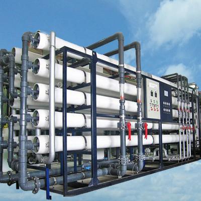 China Water Purification RO Water Treatment Plant RO System Reverse Osmosis Manufacturing Equipment 100m3/H for sale