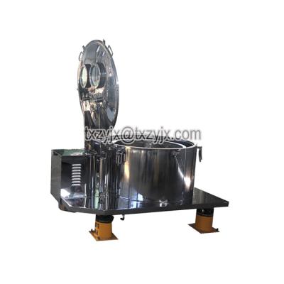 China Good Quality Less Ethanol Hemp Oil Extraction Basket Centrifuge for sale