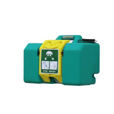 China Durable industrial portable wall mounted laboratory emergency safety first aid eye wash station Te koop