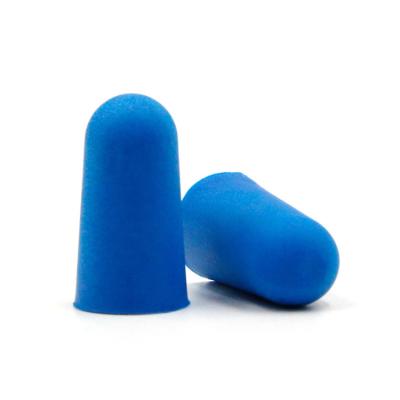 中国 Custom PU Ear Plug CE Blue Orange Soundproof Anti Noise Sleeping Plugs 販売のため