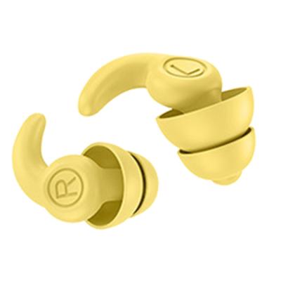 China Washable Health Swimming Waterproof Reusable Bath Earplugs Fashionable Silicone Earplugs en venta