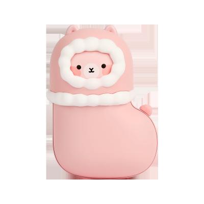 China Cute Alpaca Baby Foot Warmer Bestselling Mini Hand Warmer Power Bank Amazon Electric For Older Lady And Young Girl for sale