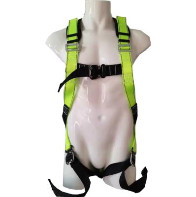 China Fall Protection Equipment EN361 Metal Buckle D-Ring Full Body Harness Safety Training Safety Harness Seat Belt for sale