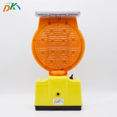 China Road Safety Led Warning Lights DK Solar Order Traffic Light Road Construction Emergency Flash Waterproof Light for sale