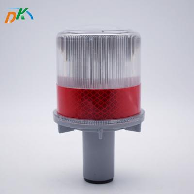 China PC Shell+ABS Height Low Quality Solar Led Beacone Warning Light For Road Safety Solar Led Cone Barricade Light for sale