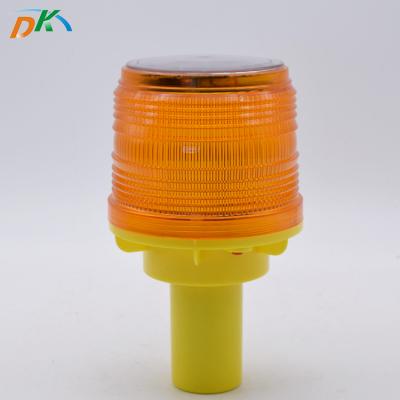 China PC For Waterproof Lens DK Traffic Road Safety Flashing Solar Flashing Strobe Cone Warning Light for sale