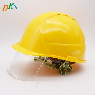 China Construction Protective Equipment Yellow Personal Safety Helmet With Good Price for sale