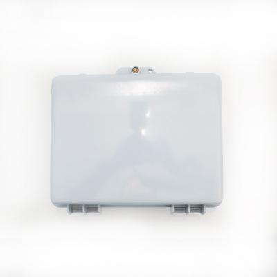 China FTTH FTTX FTTP Outdoor Waterproof Plastic Home 12/24 Core Distribution Fiber Access Box for sale