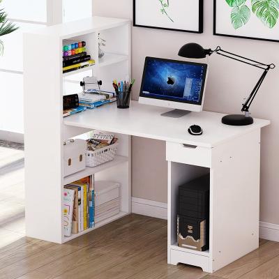 China High Quality PC Desk Low Price Melamine Shelf Drawer Computer Desk for sale