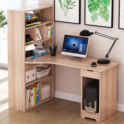 China High Quality PC Desk Low Price Melamine Shelf Computer Desk for sale