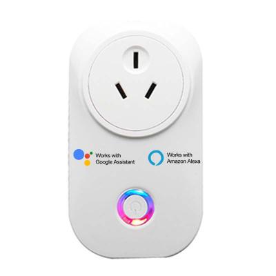 China Dual USB Ports WiFi Socket AU 10A 15A 16A Smart Charging AU Smart Plug For Smart Home Google Alexa Echo FCC RoHs Australia WiFi Plug for sale