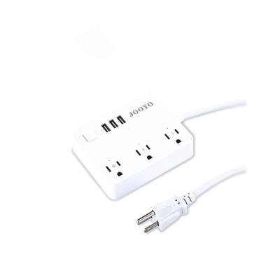 China Convenient Best Price App 3 AC Outlet Remote Control Smart WiFi Power Strip With 3 USB Output for sale