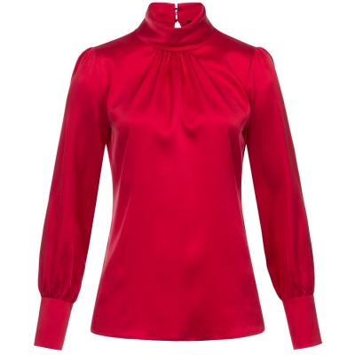 China Factory OEM 100% Silk Anti-pilling Long Sleeve For Women for sale