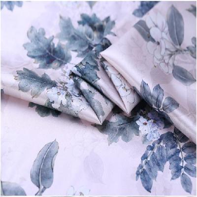 China Plain Silk Fabric Digital Printing Silk Stretch Fabric Satin Silk Fabric For Garments&scarves for sale