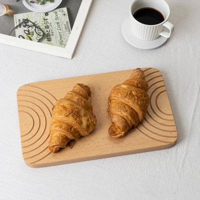 China Mini Chopping Board Wholesale Beech Wooden Cutting Board Viable Custom Made Cheese Board for sale