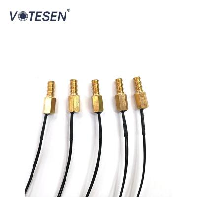 China Automation 10K 3435 NTC Industrial Brass Wire Probe M6 Using In Automotive for sale