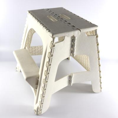 China Factory Direct Durable PP Blank Anti-slip Plastic One Side Bilateral Step Stool for sale