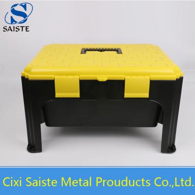 China Eco-friendly Outdoor Portable Garden Plastic Storage Tool Stool for sale