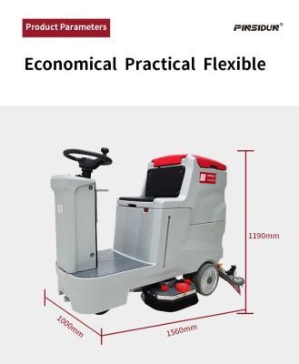 중국 공장용 전기 승차 바닥 청소기 세탁기 스크러버 판매용