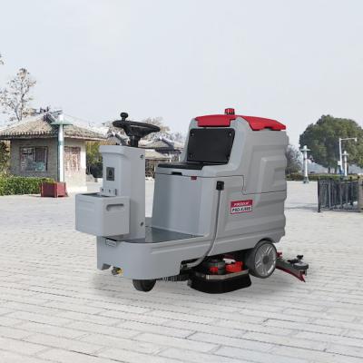 China Industriële automatische draadloze machine voor het schoonmaken van vloerveegers Te koop