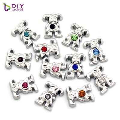 China Wholesale Cute CLASSIC Girl's Birthstone Charm For Women Pendant Necklace for sale