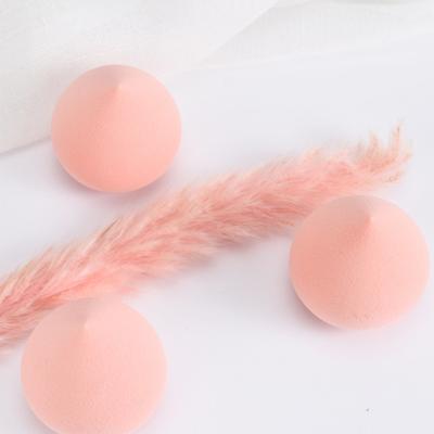 China Wholesale Real Latex Beauty Non-latex Fruit Makeup Soft Free Sponge Peach Low Moq Cosmetic Puff for sale