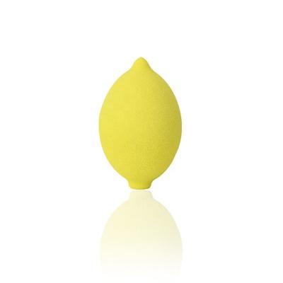 China Wholesale Real Latex Beauty Non-latex Fruit Makeup Soft Sponge Lemon Low Moq Cosmetic Puff for sale