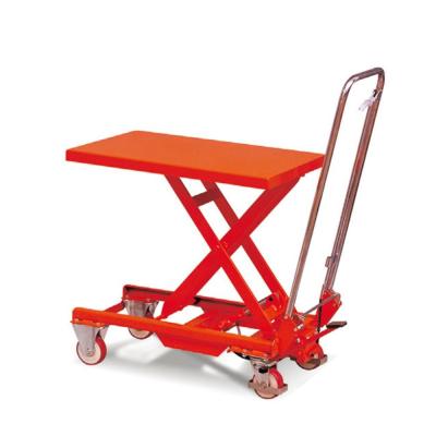 China Building Material Shops Hydraulic Scissor Lift Table With 150~1000KG Capacity for sale