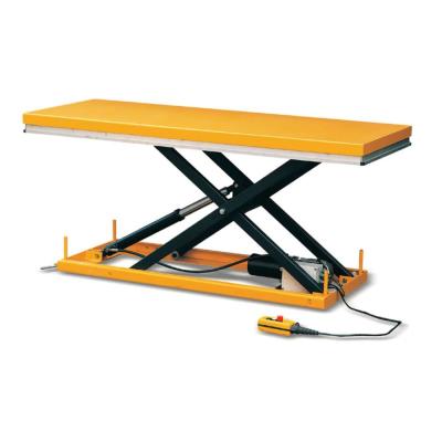 China Building Material Stores Large Electric Hydraulic Scissor Lift Table for sale