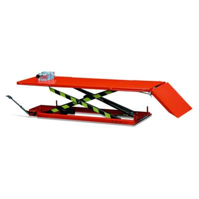 China Building Material Shops Motorcycle Hydraulic Scissor Lift Table for sale