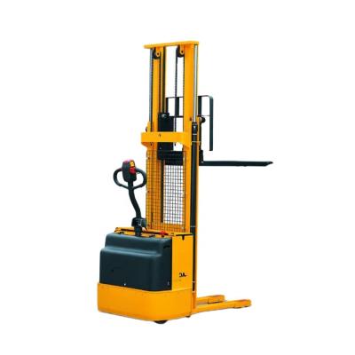 China Building material stores full electric forklift stacker with DC and AC technology. for sale