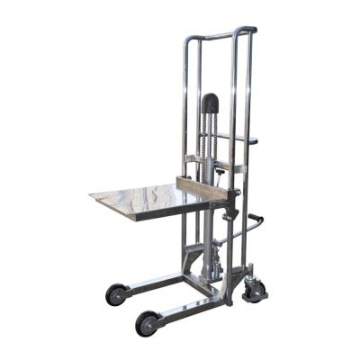 China Building Material Shops Stainless Deck Stacker for sale