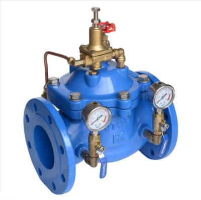 China Ductile Iron Epoxy Coating Pressure Reducing Valve General Ductile Iron Pressure Reducing Valve for sale