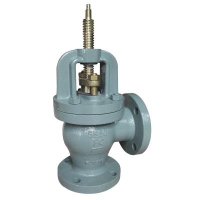 China Cast Iron Angle Ball Valve DIN PN16 DN15-DN250 for sale