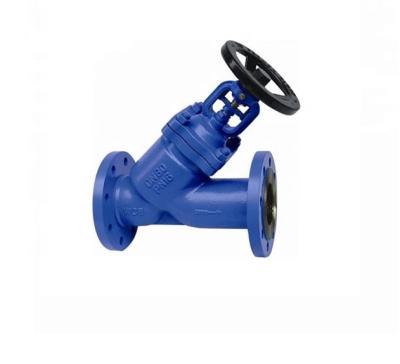 China General DIN Cast Steel Y-Type Bellows Seal Globe Valves for sale