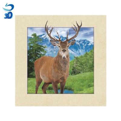 China World Wide 5d Lenticular Image Of Animal Lenticular Printing Image 3d Deer Pictures for sale