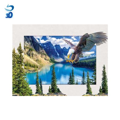 China Hot Selling World Home 5d Picture Wall Decor 5D Lenticular Landscape 5d Picture for sale