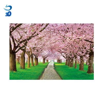 China Factory Global Custom Depth 3D Effect Lenticular 3D Image For Europe Supermarket 3d Landscape Image for sale