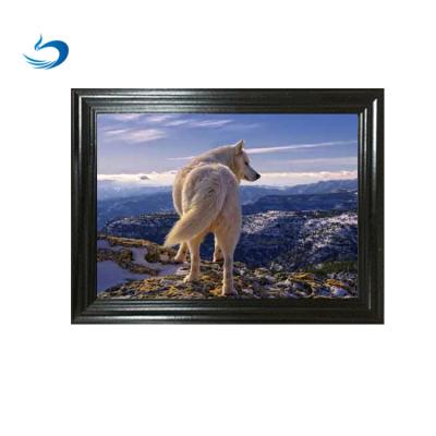 China Worldwide Lenticular Printing 3D Images With Horses 3d View Pictures With Frame for sale