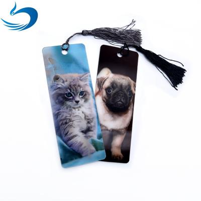 China World High Quality Bookmark For Christmas 3D Lenticular Bookmark For Promotion for sale