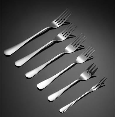 China Sustainable In Stock Spoon Fork Set Cutlery And Spoon 304 Stainless Steel Spoon Forks For Hotel for sale