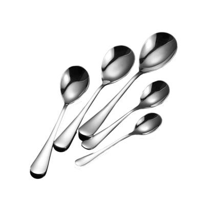 China Sustainable Hotel Serving Spoons 304 Stainless Steel Spoon And Fork Set For Restaurant for sale