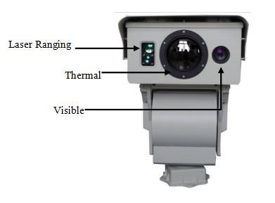 China PTZ Border Security Dual Thermal Camera Long Distance Night Vision System for sale